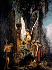 Gustave Moreau Canvas Paintings - Oedipus the Wayfarer
